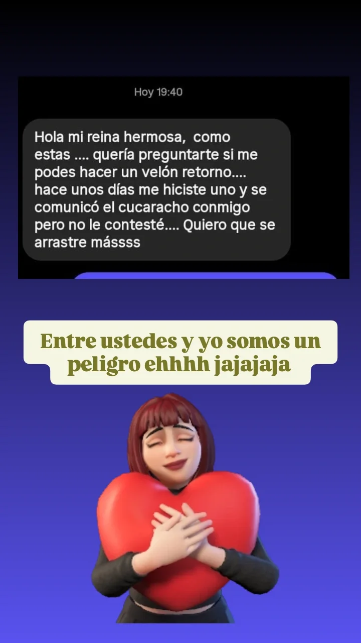 Captura autorizada de un testimonio sobre un ritual